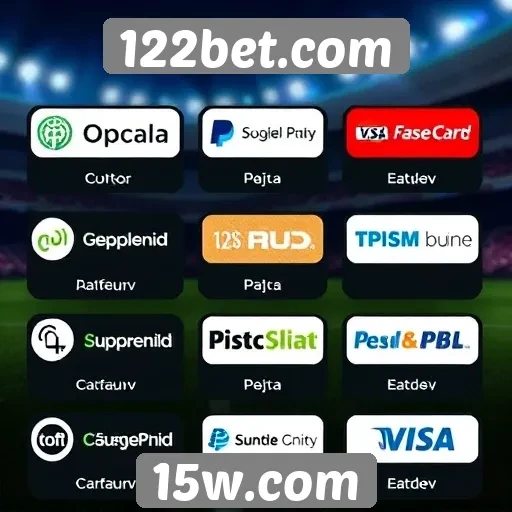 Métodos de pagamento aceitos no 122bet